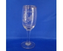 QUINCEANERA SILVER SPIRAL GLASS CUP (6 PC)