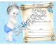 5X7 PRINCE BABY SHOWER INVITATION (25 PC)