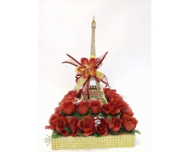 20" DECORATED EIFFEL TOWER
