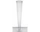 4X24" Tumpet Glass Vase