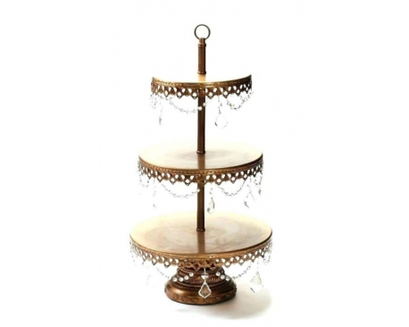 22" 3 tier Cake stand wire (1 pc)