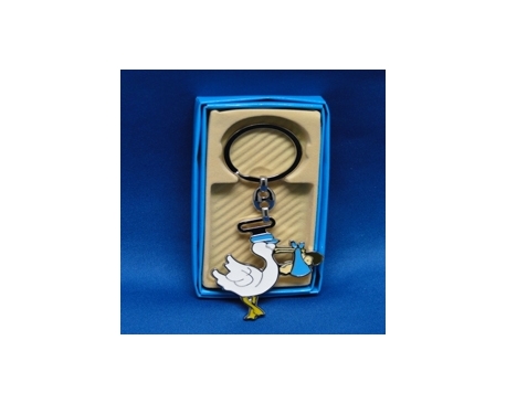 baby shower stork keychain (12 PC)