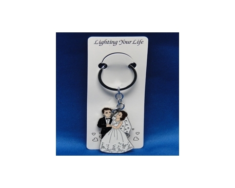 Metal Wedding Key Chain(12PCS)