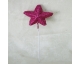 7cm FOAM GLITTERED STAR (12PC/PKG